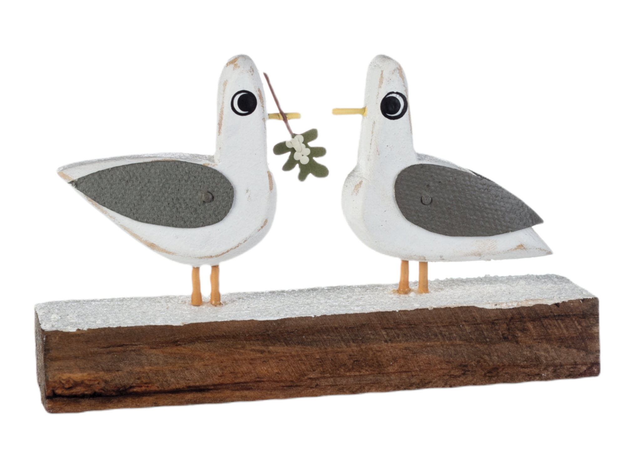 Seagulls with Mistletoe