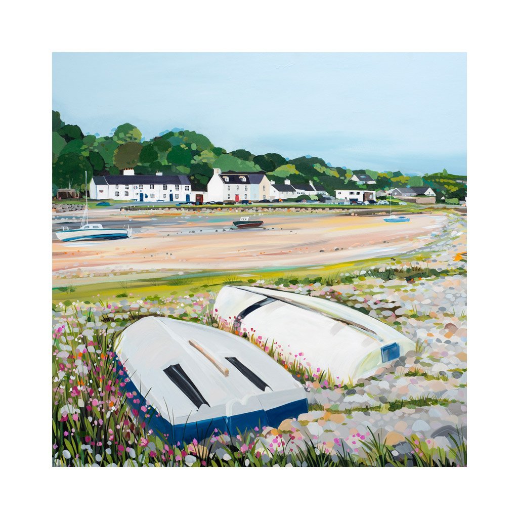 Janet Bell Card -Red Wharf Bay Anglesey