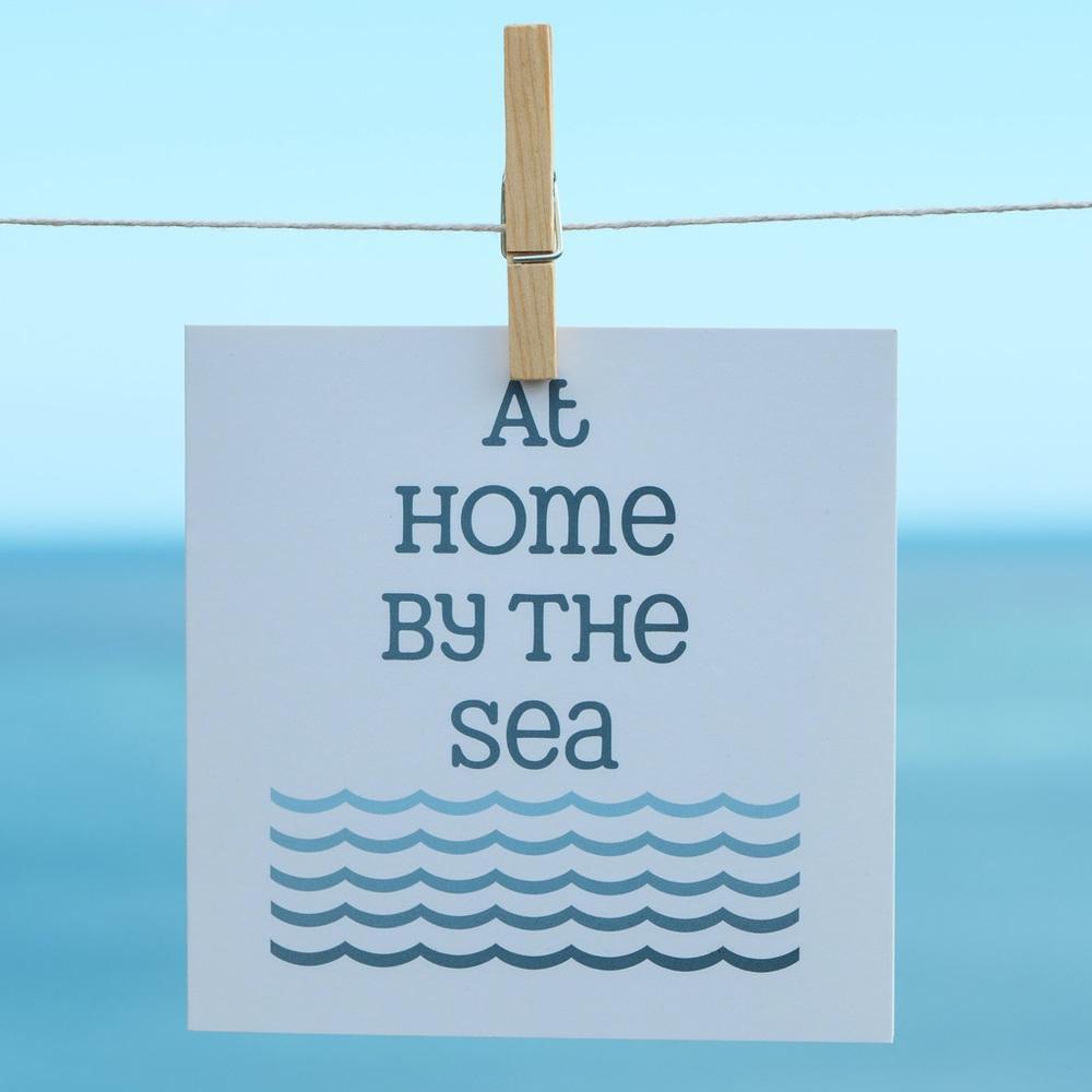 Card - At Home by the Sea