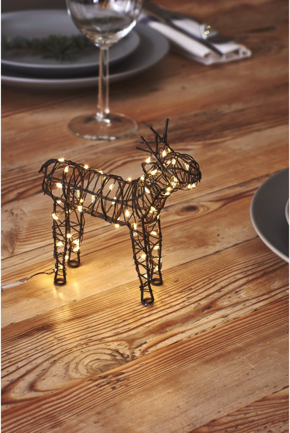 Brown Wire Reindeer