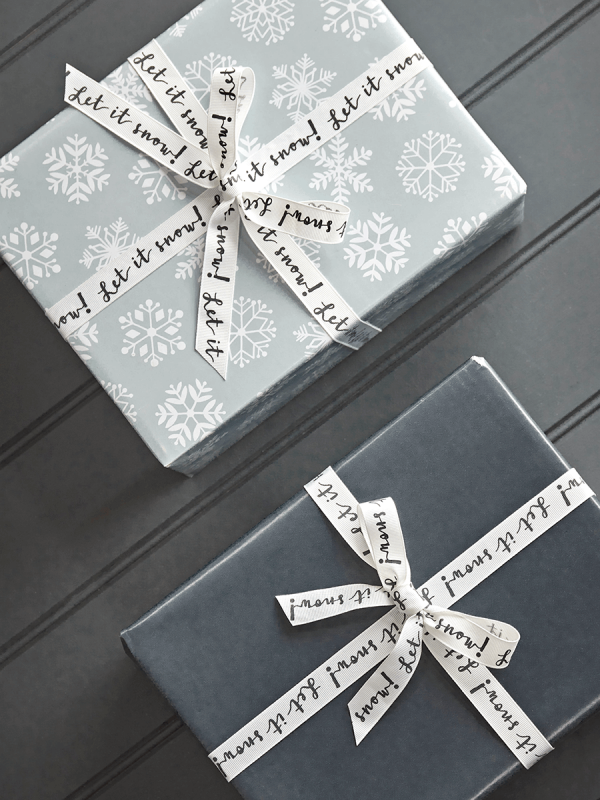 Alpine Snowflake Wrapping Paper