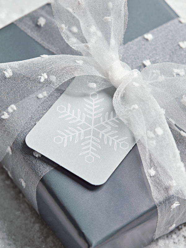 Alpine Snowflake Gift Tags