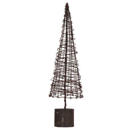 Wire Cone Christmas Tree