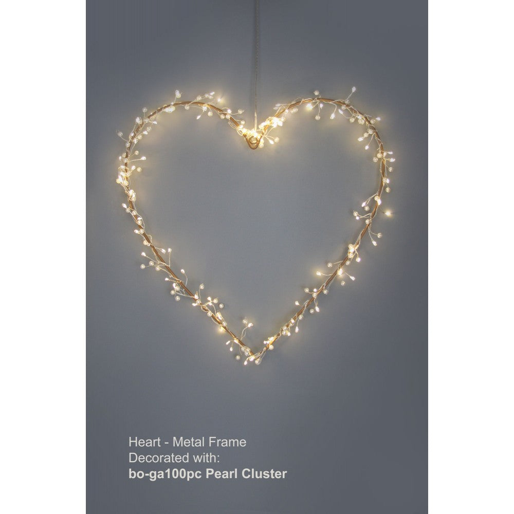 Pearl Cluster Light Chain - Battery