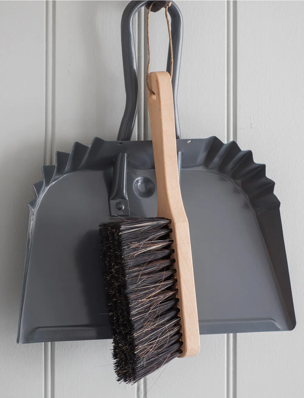 Metal Dustpan and Brush