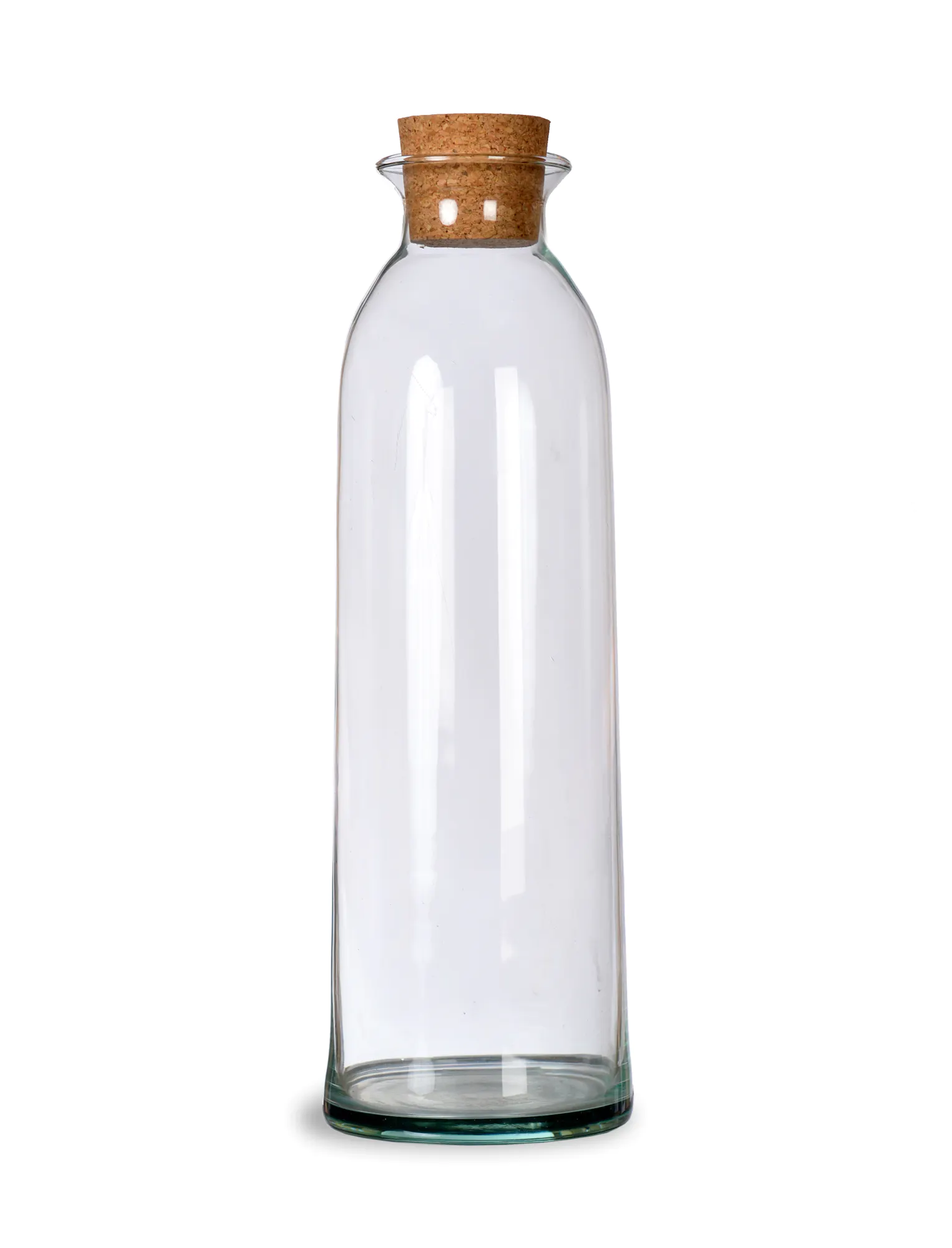 Glass Bottle with Cork Lid